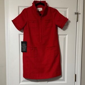 Tuckernuck Vibrant Red Mini Dress